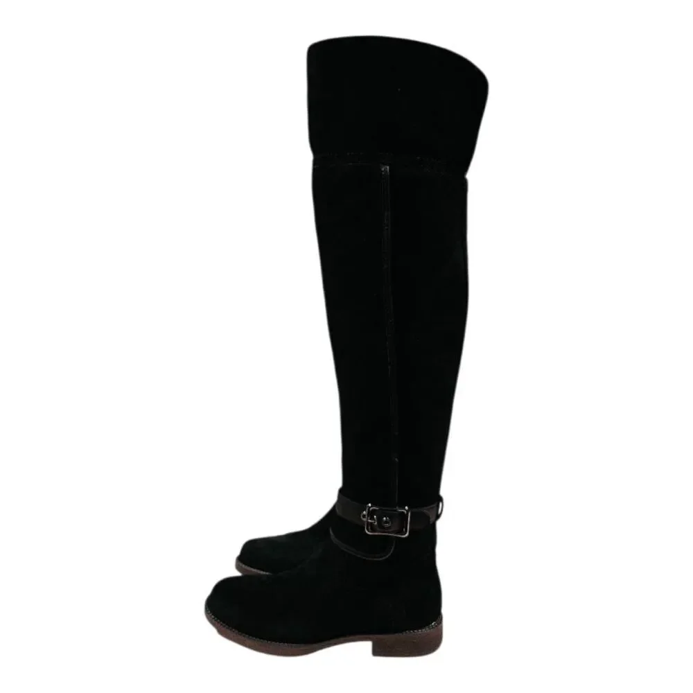 NWD FRANCO SARTO Crimson Over The Knee Boot Size 5M-WC